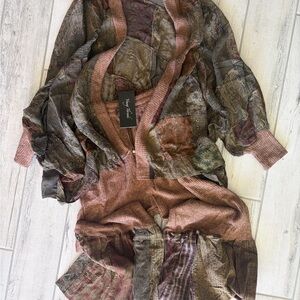 Bohemian Patchwork Cardigan